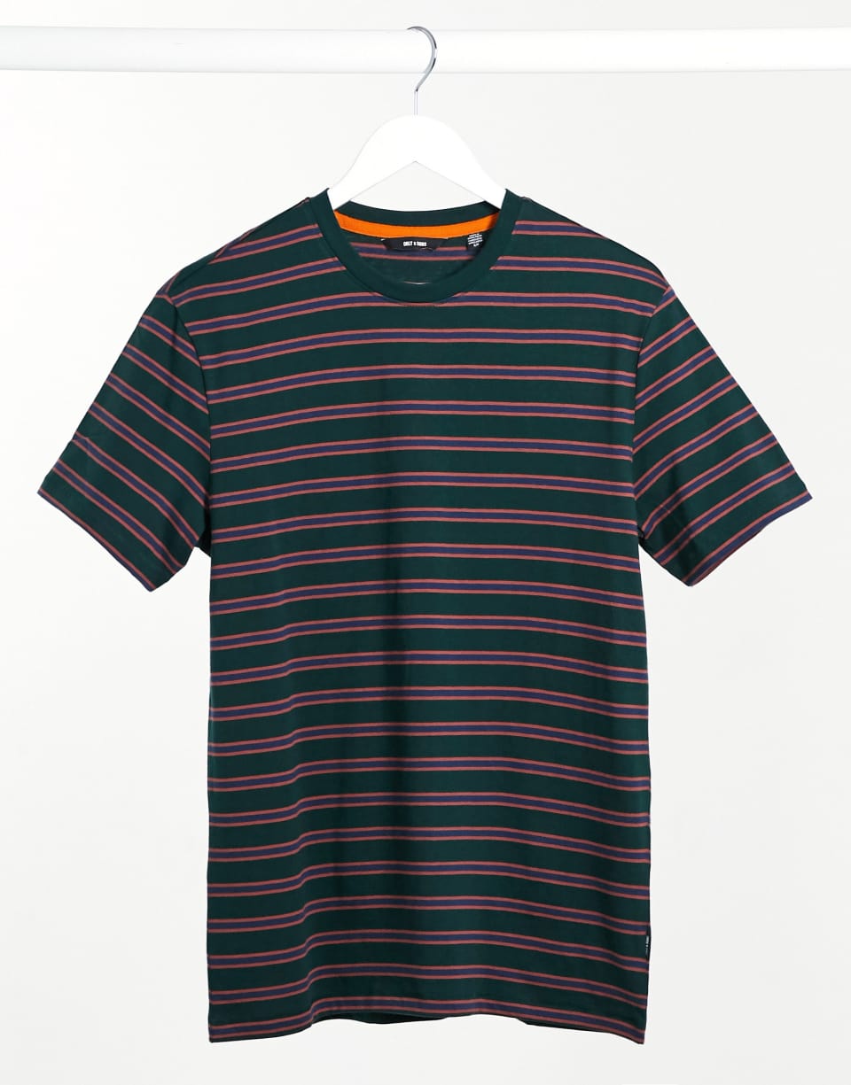 Multi stripe t-shirt