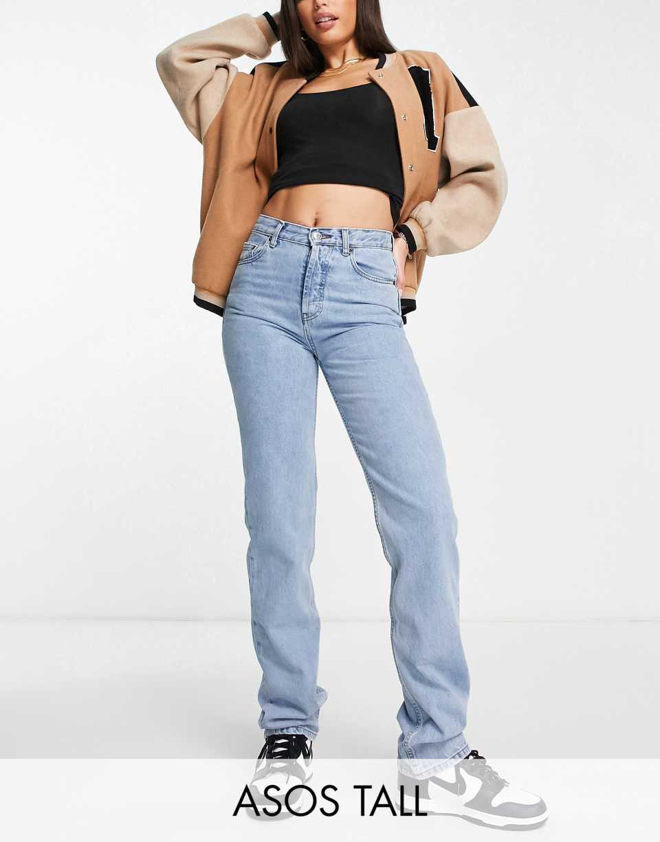 Tall mid rise jeans