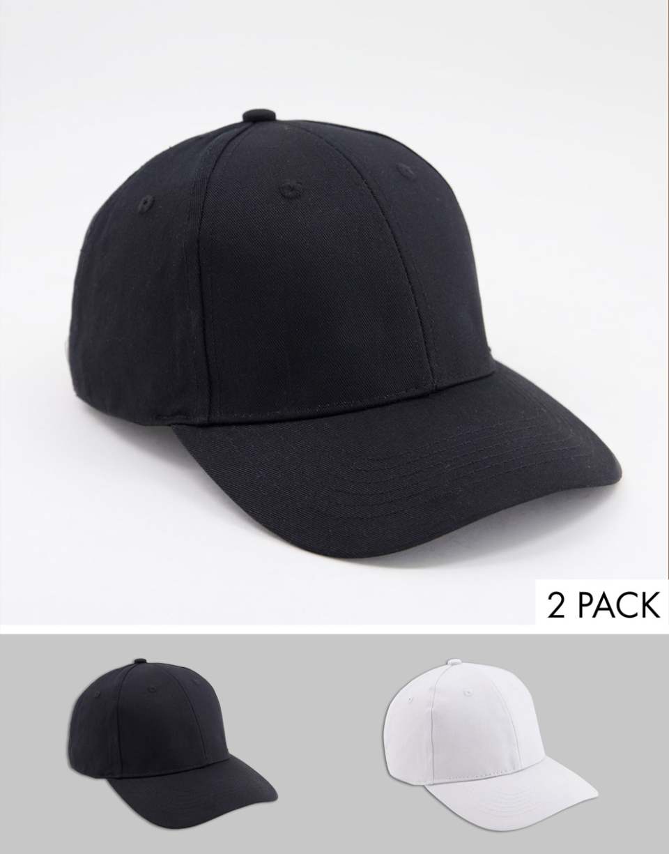 2 pack baseball caps