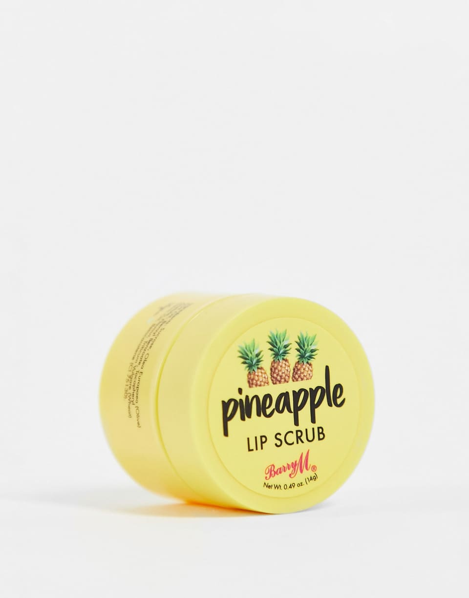 Pineapple lip scrub