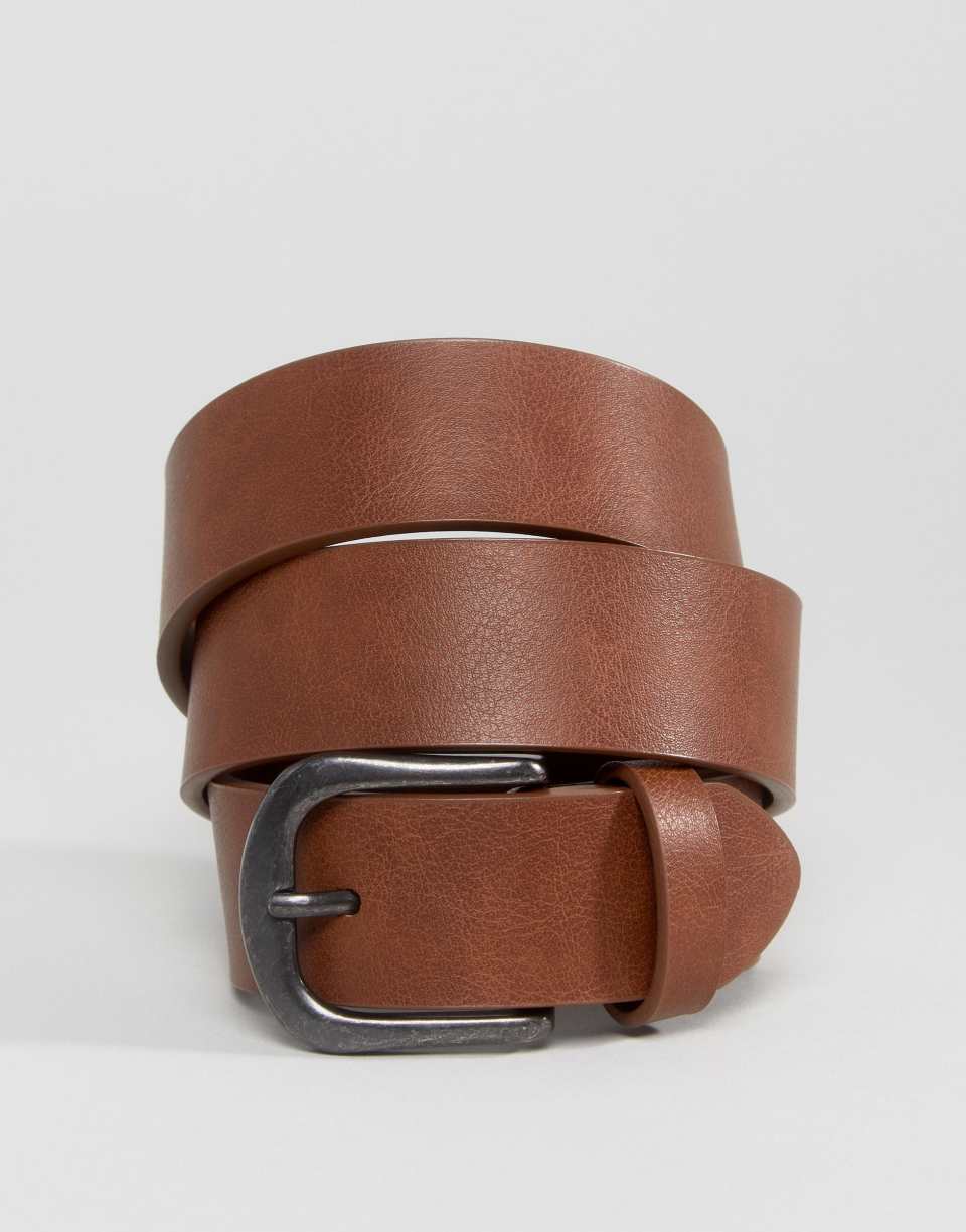 Vintage tan jeans belt