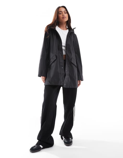 imperméable à capuche noir, 3 de 4