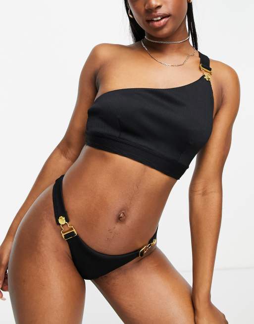One shoulder strap bikini top sales