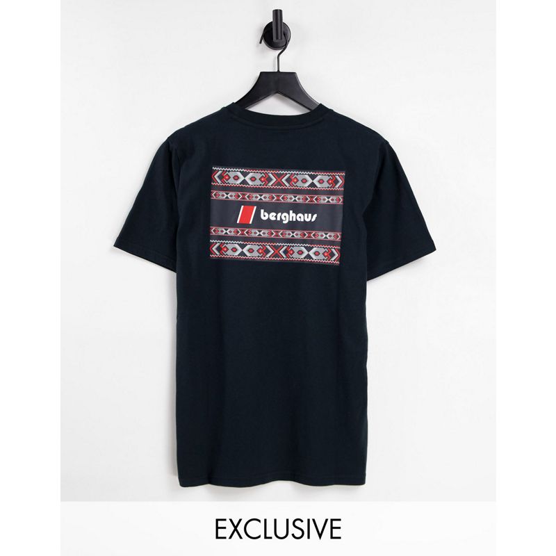 Donna qkg4U In esclusiva per - Berghaus - T-shirt con motivo azteco, colore nero