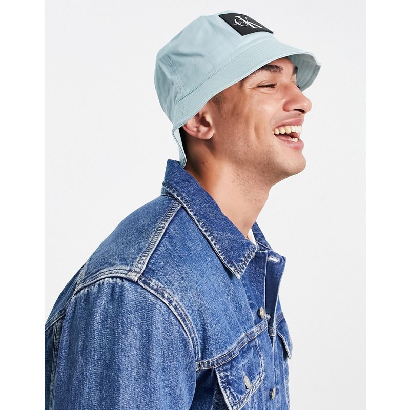 Designer  In esclusiva per - Calvin Klein Jeans - Cappello da pescatore con logo con monogramma, colore blu
