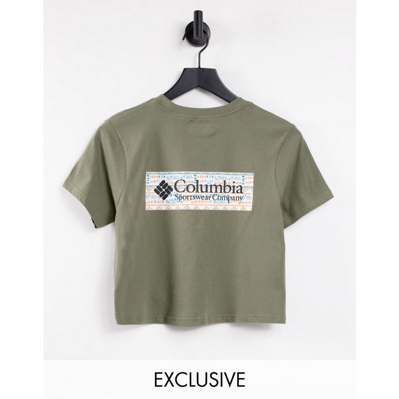 CXV4q Activewear In esclusiva per - Columbia - CSC River - T-shirt corta a maniche corte, colore verde 