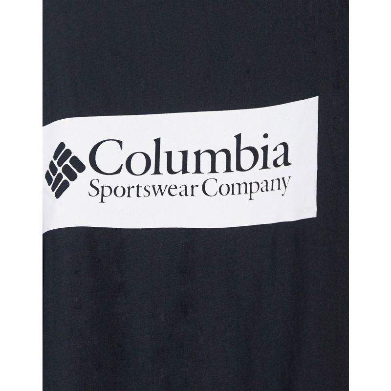 Activewear Top In esclusiva per - Columbia - North Cascades - T-shirt corta nera con stampa sul retro