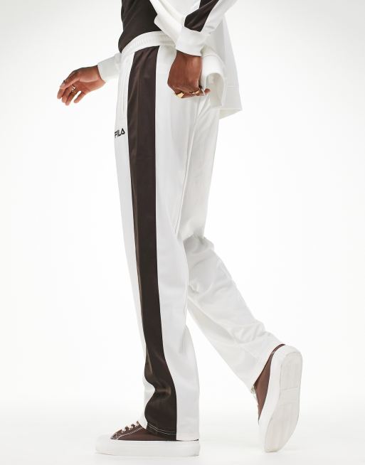Pantaloni fila verdi strisce bianche cheap