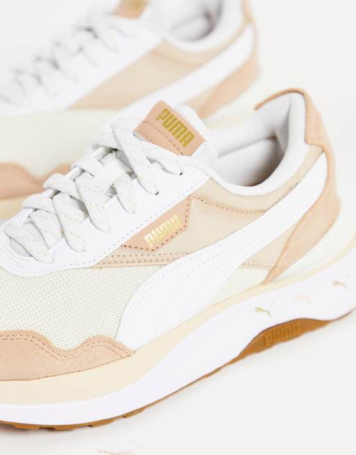In esclusiva per ASOS - PUMA - Cruise Rider - Repeat Cat - Sneakers color avena, 3 di 4