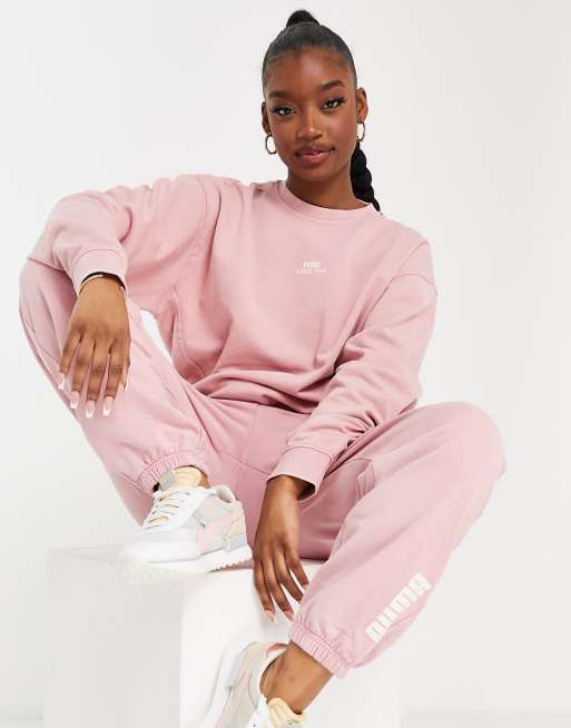 Felpa store rosa puma