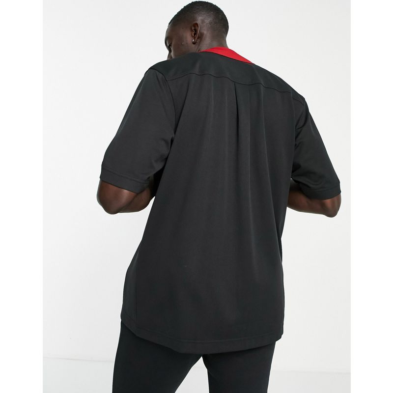 Activewear wa8Ex In esclusiva per - Reebok - Camicia nera button-down
