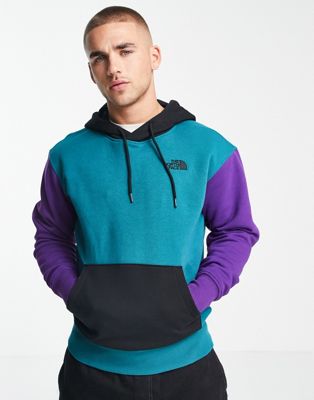 The North Face Essential Colourblock hoodie in multi Exclusive at ASOS - ASOS Price Checker