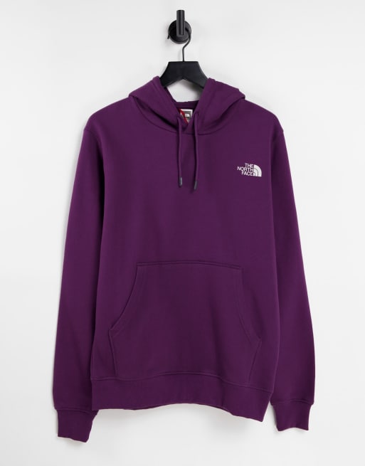 Felpa viola the north face discount