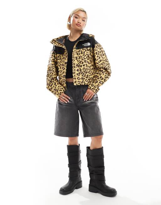 In esclusiva per ASOS The North Face Reign On Giacca impermeabile con stampa leopardata ASOS