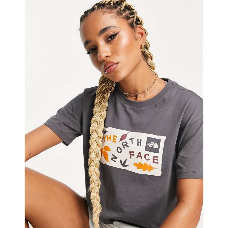In esclusiva per ASOS The North Face T shirt corta grigia con
