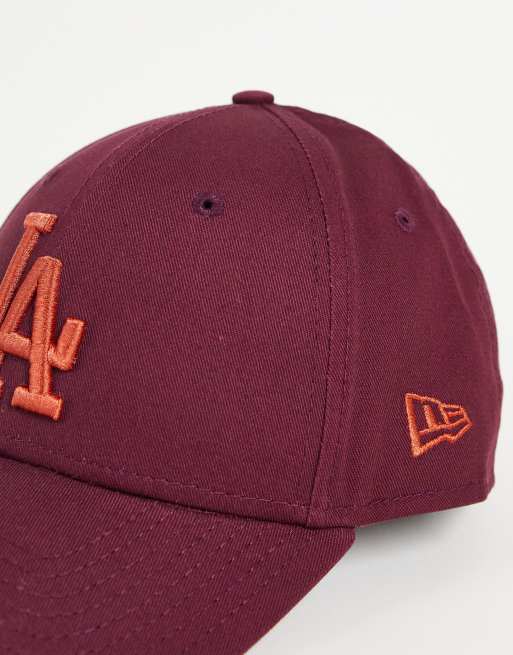 In esclusiva su ASOS - New Era - 9Forty LA Dodgers - Cappellino rosso, 3 di 4