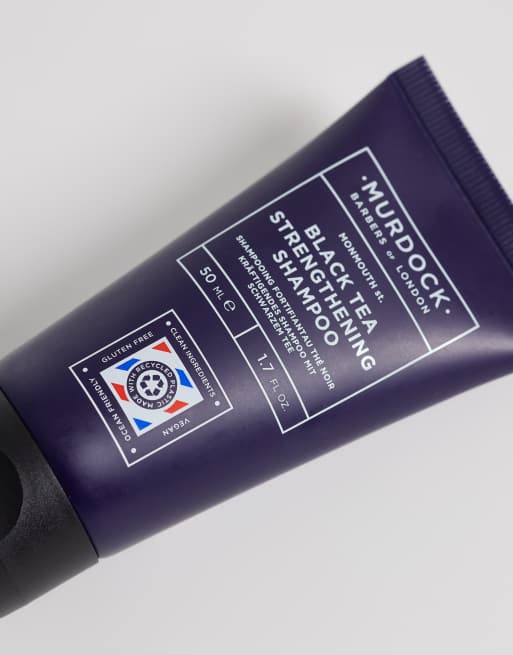 In esclusiva x ASOS - Murdock - Shampoo rinforzante al tè nero da 50 ml, 3 di 4