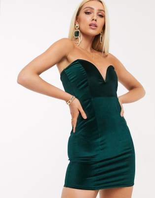boned strapless dress