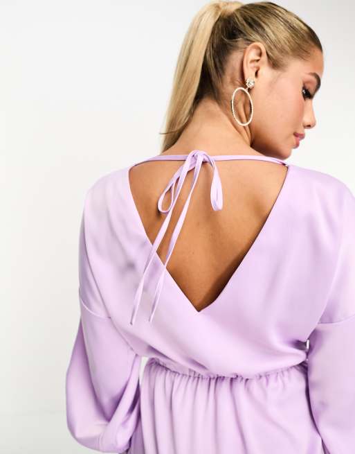 Casual sale lilac dress