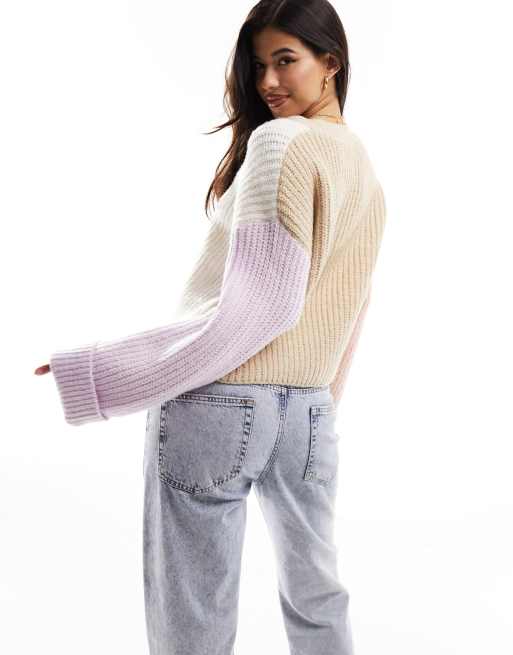In The Style - Gilet color block - Multicolore, 4 de 4