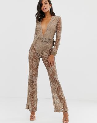 plunge jumpsuit