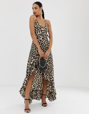 in the style leopard dress