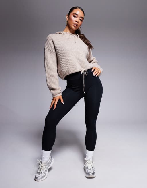 In The Style Petite Everyday leggings in black ASOS