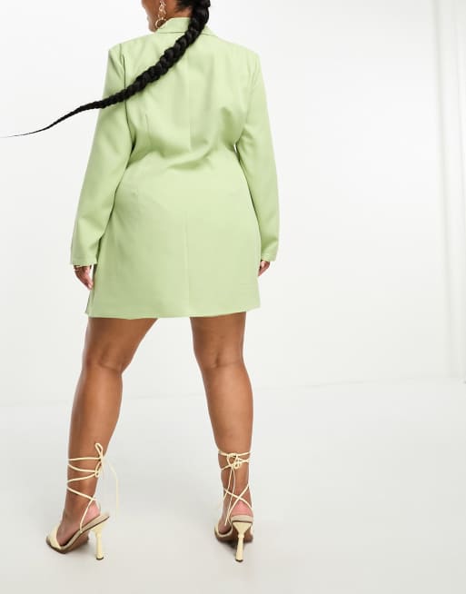 green blazer dress plus size CA9CF5FD-2ACC-4788-9E67-79679AAE66A5_800x.jpg?v=1709325626 main image 1