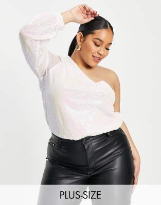 plus size sequin body suit