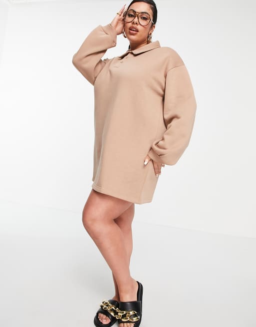 Polo style cheap dress plus size