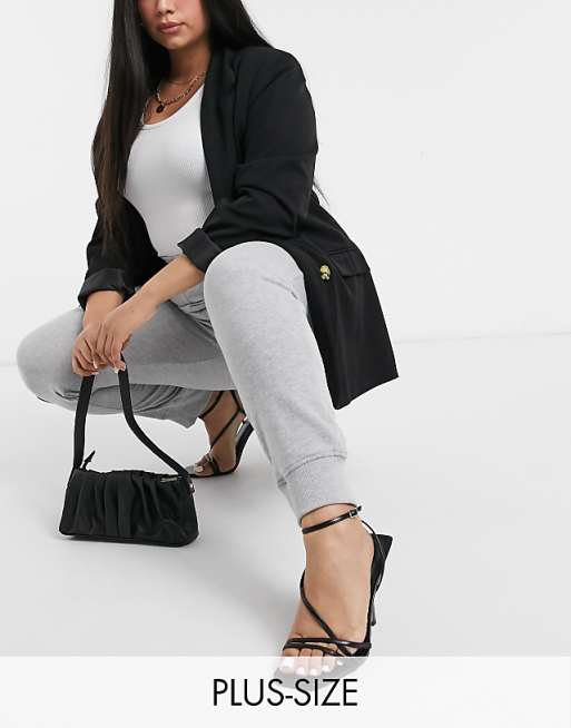 In The Style Plus x Billie Faiers loungewear jogger in gray | ASOS