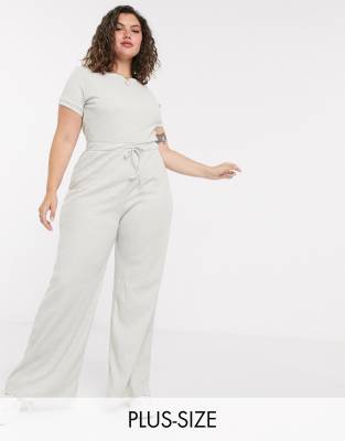 plus size lounge jumpsuit