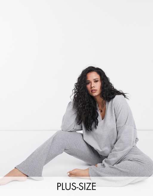 Asos plus online loungewear