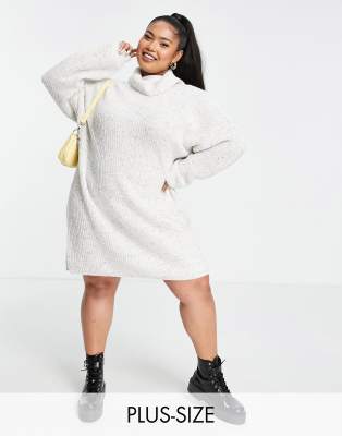 asos cream jumper dress