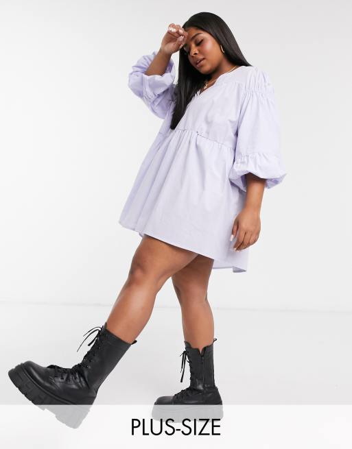 lorna luxe poplin dress
