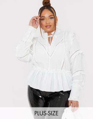 asos blouses plus size