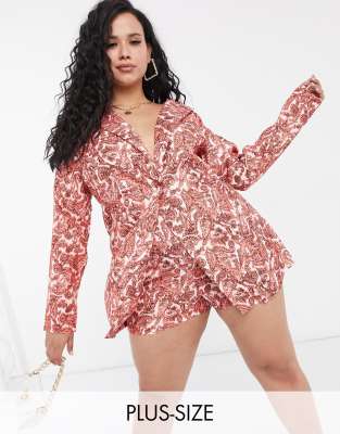 plus size playsuit afterpay