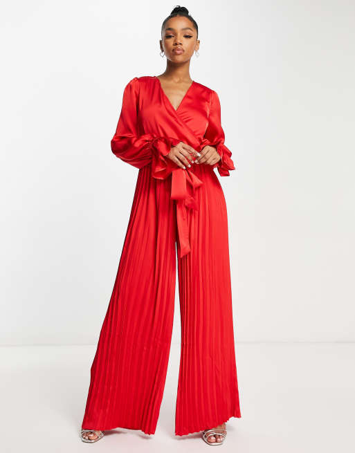 How To Style A Red Jumpsuit