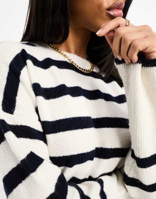Off white split sales stripe pullover hoodie