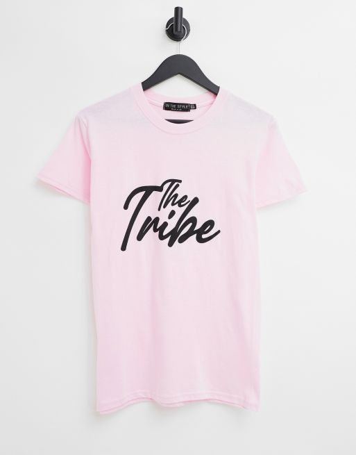 In The Style – The Tribe – För bruden – Ljusrosa t-shirt