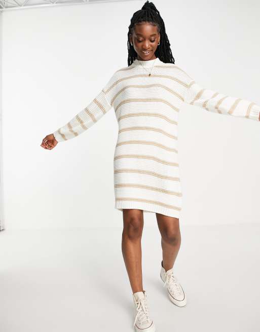 Stripe sales jumper dress