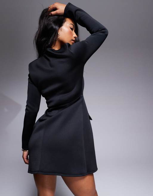 In The Style x Georgia Louise Mini jurk met vierkante hals