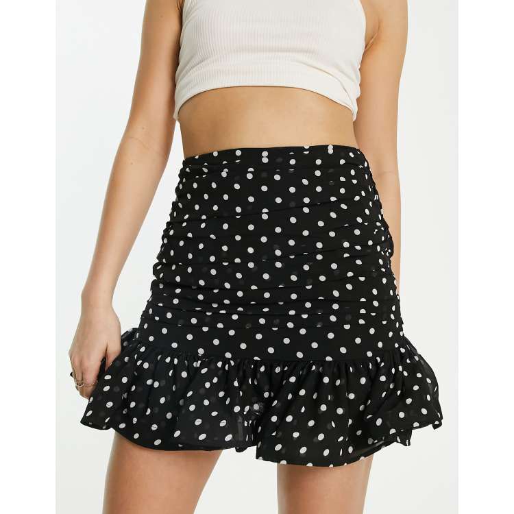 Ruffle mini outlet skirt 08