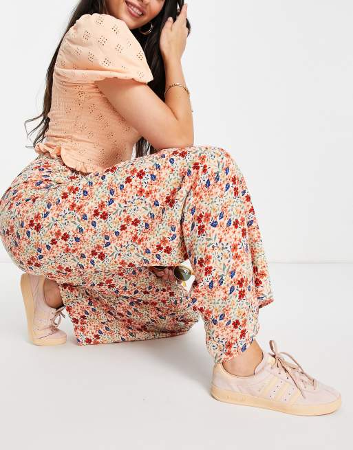 In The Style x Jac Jossa - Broek met wijde pijpen en multi bloemenprint, deel van co-ord set