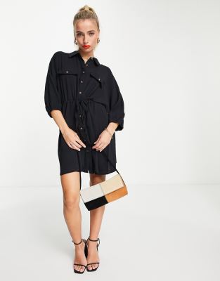 jac jossa black shirt dress