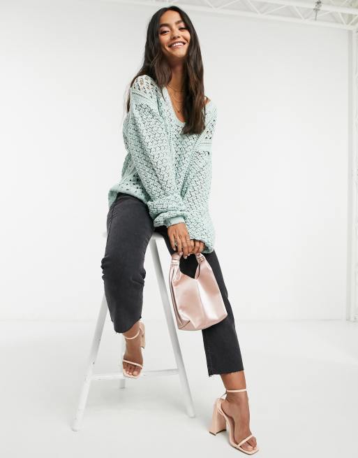 In The Style X Lorna Luxe Gruner Strickpullover Asos