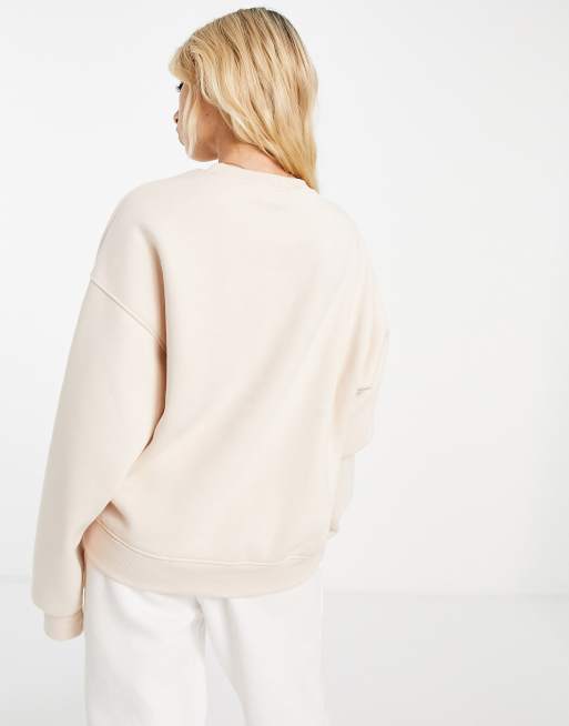 In The Style x Lorna Luxe – Sweatshirt in Steingrau mit Motiv, 2 von 4