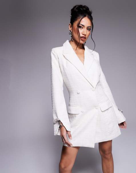 Blazer Dresses Jacket Tuxedo Dresses Shop at ASOS