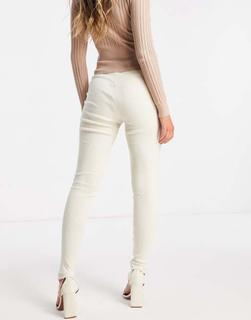 Cream legging