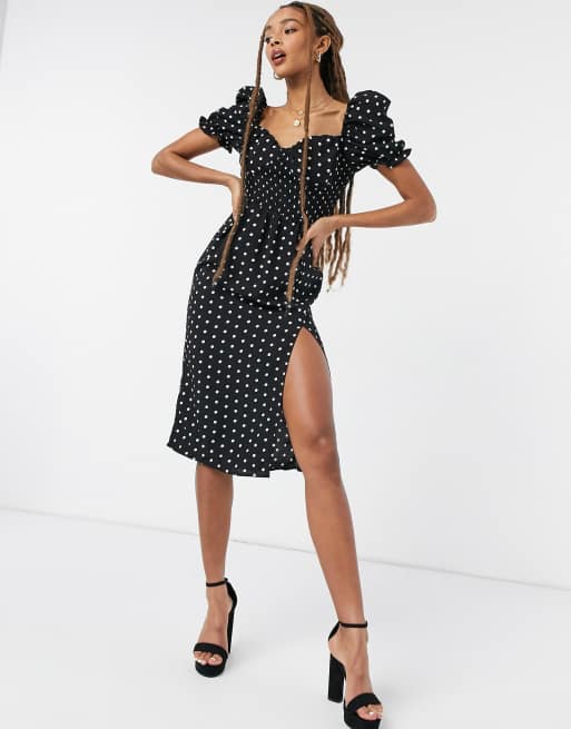 In the style store polka dot dress